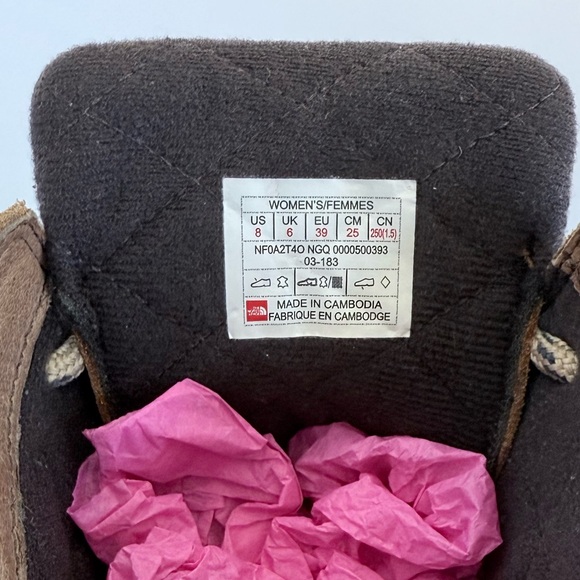 The North Face Ballard Lace II Women Boots Size US 8 - Picture 12 of 17